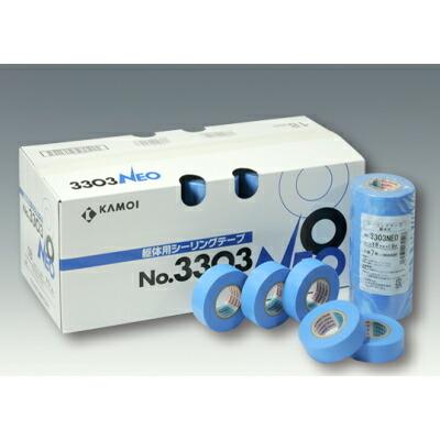 カモ井テープ 3303NEO 15mm（80巻）・24mm（50巻） ゴム 手切れ  
