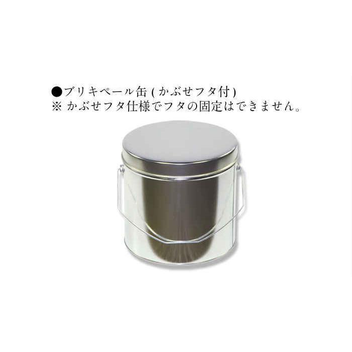 6L ブリキペール缶(かぶせフタ付)(870-38)保管 保存 油性 6L ブリキペール缶(かぶせフタ付)(870-38)保管 保存 油性