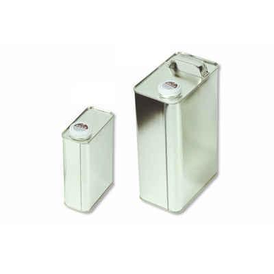 スチール缶 角缶 4L（870-70）塗料 溶剤 オイル 保存 保管 DIY 防水