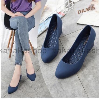 最新最全の レインパンプス ローヒール レインシューズ 靴 おしゃれ 雨具 ローカット 通勤 滑り止め フラット 軽量 おしゃれ梅雨対策 レディース 女性用 雨靴 シューズ