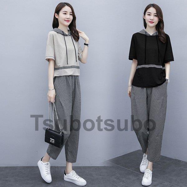 ファッション マルチボーダーシリーズ ジャージ レディース 上下 夏 40代 カジュアル セットアップ トップス 半袖tシャツ ロングパンツ スポーツウェア 大きいサイズ おしゃれ 着痩せ 通勤 上品 新品 Wkggokheky Boulevardrestaurants Com