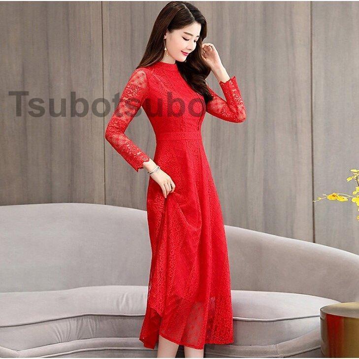 マキシワンピース ワンピース レディース ロング丈 きれいめ レース マキシ丈 上品 着痩せ 結婚式 40代 お呼ばれ ドレス Ol 通勤 F6u3mubzfn ワンピース チュニック Valleymill Com