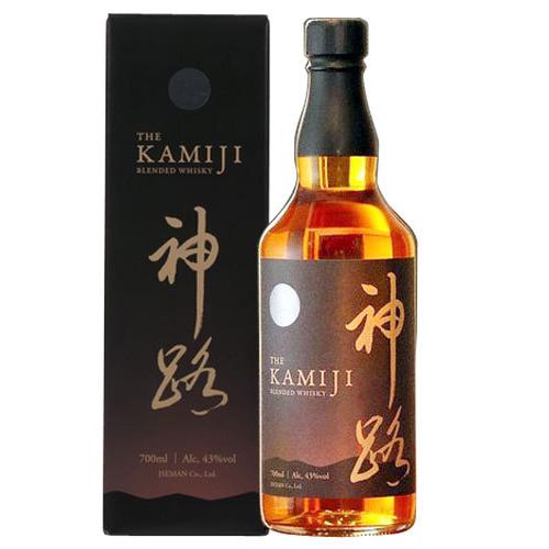 ウイスキー 神路（KAMIJI）伊勢萬43%700ml化粧ケース入り包装＆リボン