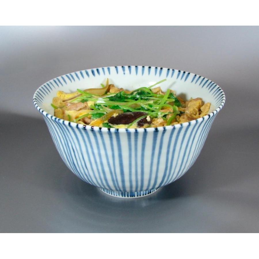 伊万里焼】【文三窯】 染付十草丼 :10001155:有田焼 伊万里焼 波佐見焼