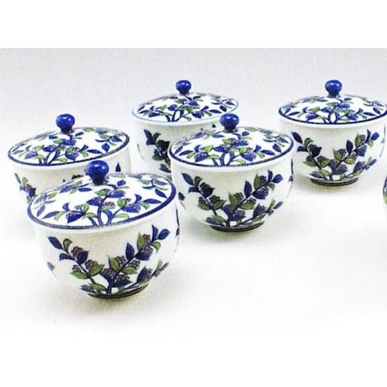 【有田焼】【源右衛門窯】 染錦紫式部蓋付湯呑 5ヶ揃 （茶器揃のバラ売）【源右衛門】【古伊万里】 高級 ギフト 和食器 genemon  Gen-emon Kiln :10001986:有田焼 伊万里焼 波佐見焼 貴陶 - 通販 - Yahoo!ショッピング