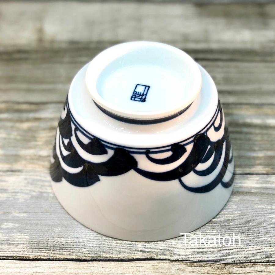 波佐見焼 一誠 イージー丼 青海波 食器 北欧 おしゃれ ラーメン鉢 和風 うどん鉢 無料サンプルok スタッキング 和柄 どんぶり 麺鉢