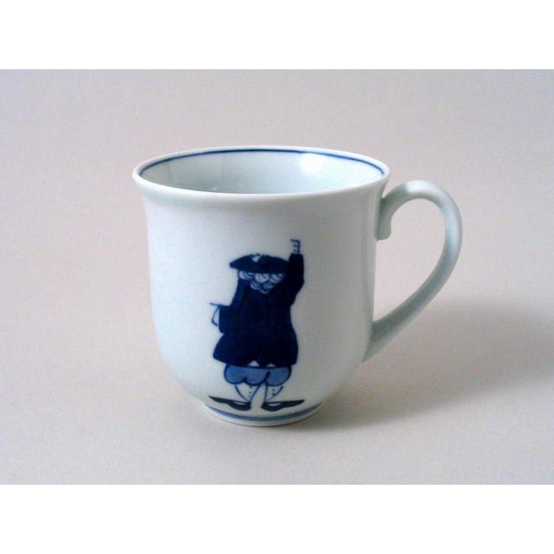 有田焼 青花 しん窯 カール紅毛人反マグカップ かわいい おしゃれ Cd8 有田焼 伊万里焼 波佐見焼 貴陶 通販 Yahoo ショッピング