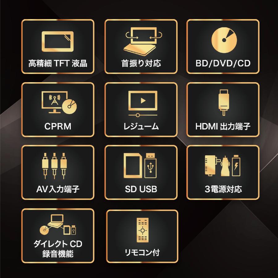 BLUEWIDE 11.6インチ ポータブルブルーレイプレーヤー BD-LIVE BLUEWIDE 11.6インチ ポータブルブルーレイプレーヤー BD-LIVE