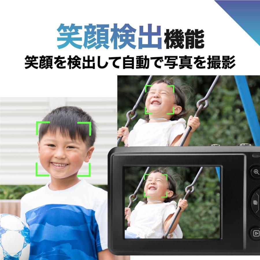 BLUEWIDE コンパクトデジタルカメラ 4400万画素 4K動画 オート BLUEWIDE コンパクトデジタルカメラ 4400万画素 4K動画 オート