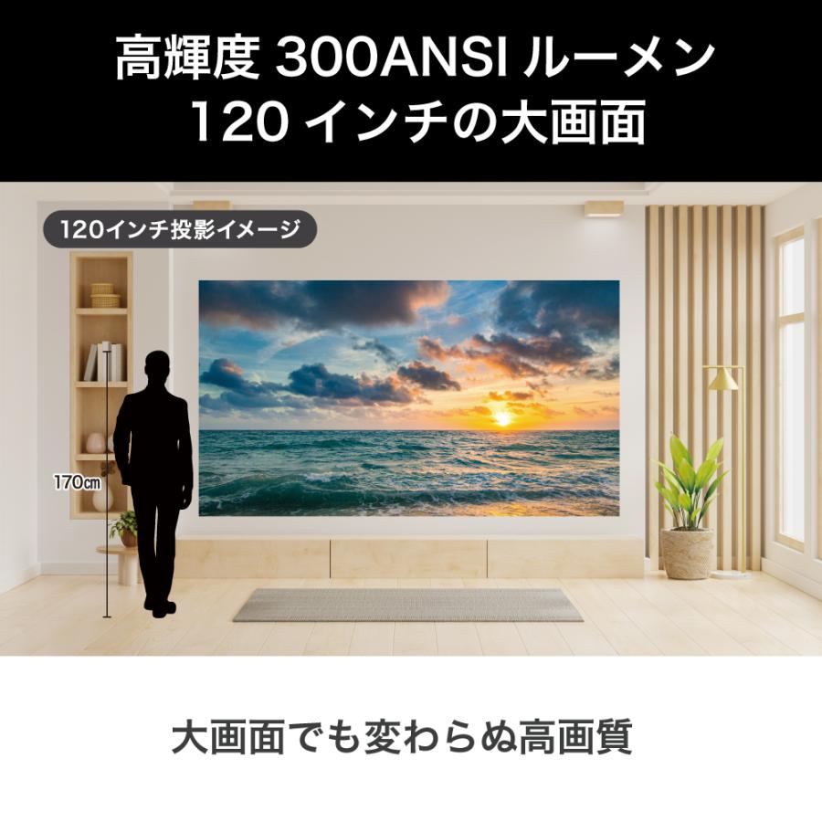 BLUEWIDE フルセグ対応 ブルーレイプロジェクター 家庭用 電子