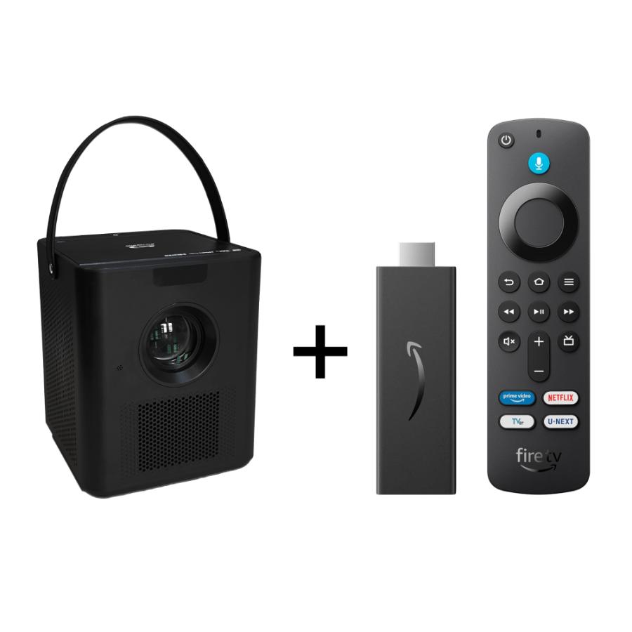 Fire TV Stick HDセット】フルセグ対応 ブルーレイプロジェクター 家庭