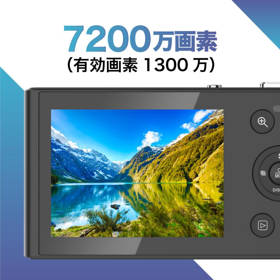BLUEWIDE スリムカメラ 32GB付き Amazon | BLUEWIDE コンパクトデジタルカメラ IPX8 防水 防塵 有効画素