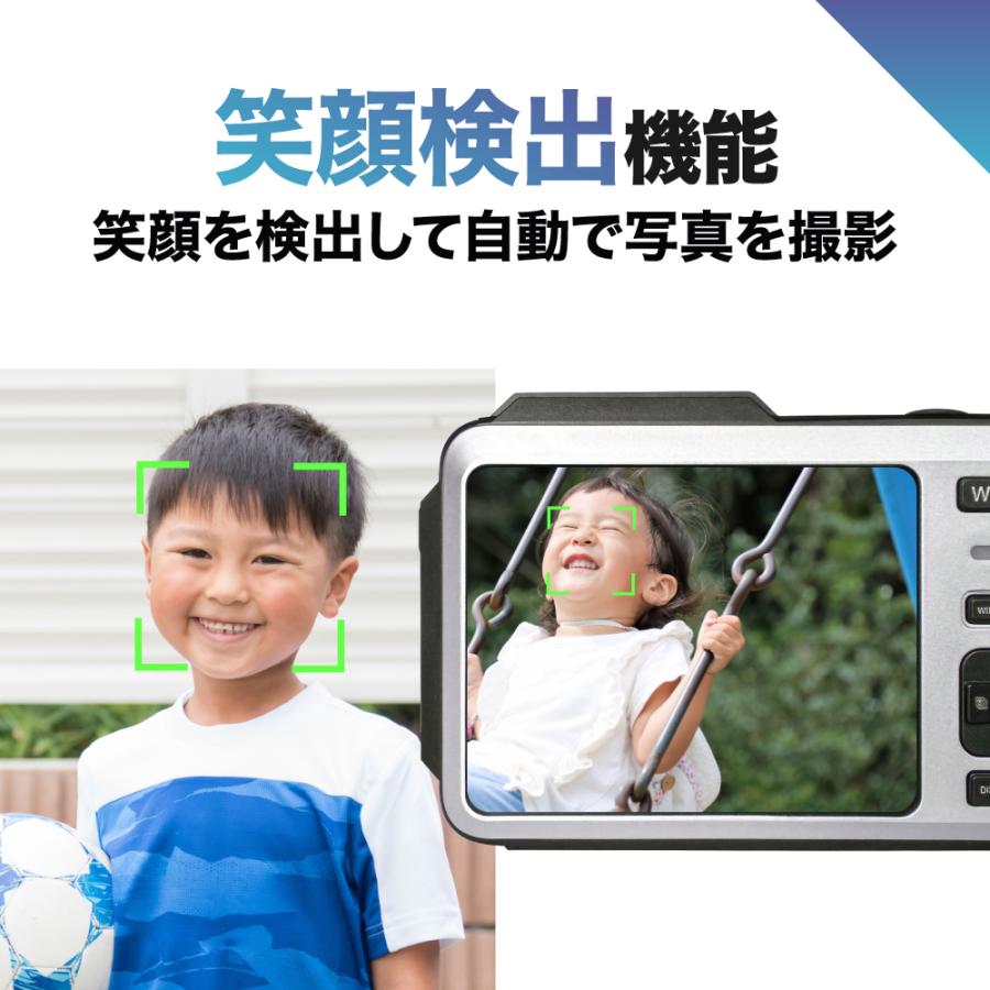 BLUEWIDE 防水コンパクトデジタルカメラ 防塵 耐衝撃 6400万画素 BLUEWIDE 防水コンパクトデジタルカメラ 防塵 耐衝撃 6400万画素