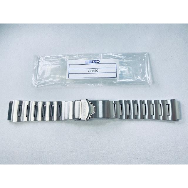 49X8JG SEIKO 20mm 純正ステンレスブレス SZSC003/6R15-02X0他用