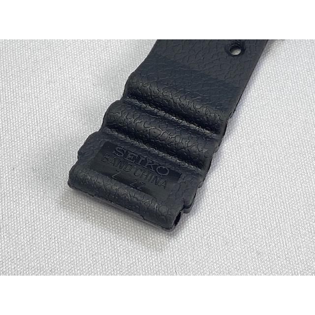 SEIKO（セイコー） 4F24ZZ SEIKO 22mm 純正ウレタンバンド ブラック