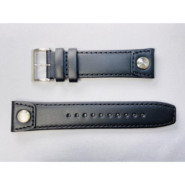 SEIKO（セイコー） 4K23JZ SEIKO 22mm 純正革ベルト ブラック SNQ043PC
