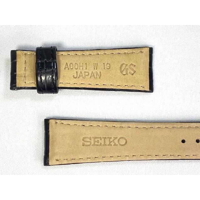 Grand Seiko A00H1AC SEIKO グランドセイコー 19mm 純正革ベルト Grand Seiko A00H1AC SEIKO グランドセイコー 19mm 純正革ベルト