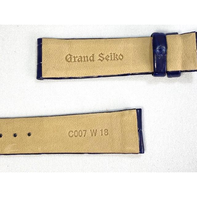 Grand Seiko C007047J0 SEIKO グランドセイコー 18mm 純正革 Grand Seiko C007047J0 SEIKO グランドセイコー 18mm 純正革
