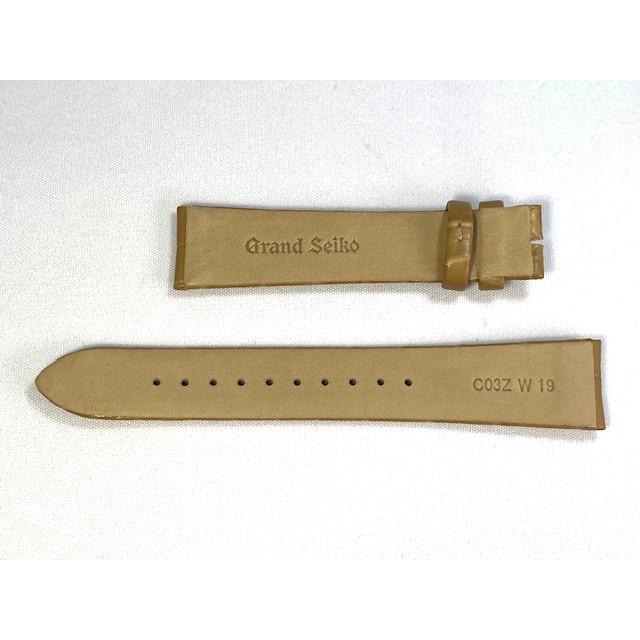 Grand Seiko C03Z014J0 SEIKO グランドセイコー 19mm 純正革 Grand Seiko C03Z014J0 SEIKO グランドセイコー 19mm 純正革