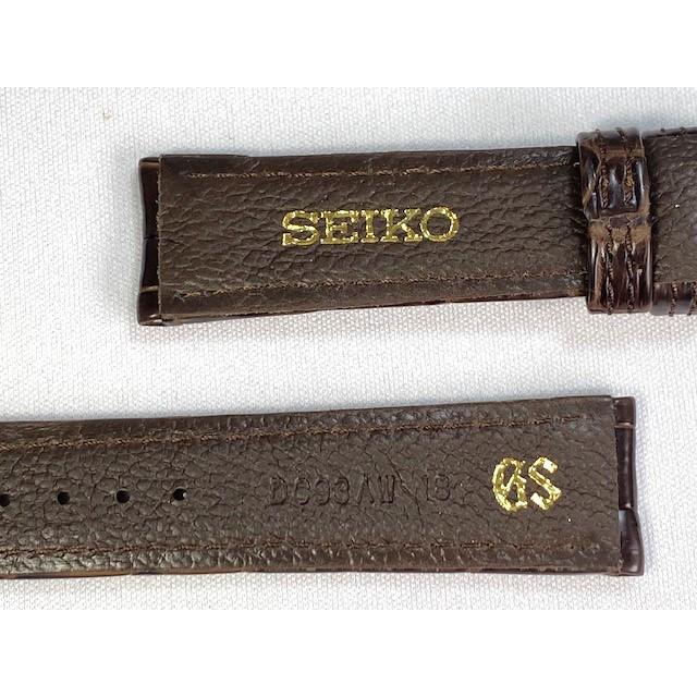 Grand Seiko DC93AW SEIKO グランドセイコー 18mm 純正革ベルト Grand Seiko DC93AW SEIKO グランドセイコー 18mm 純正革ベルト