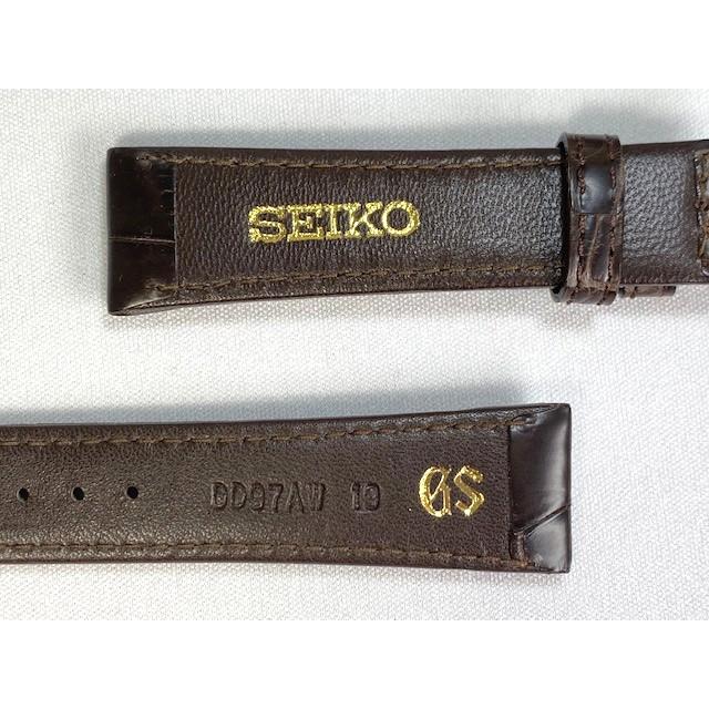 Grand Seiko DD97AW SEIKO グランドセイコー 19mm 純正革ベルト