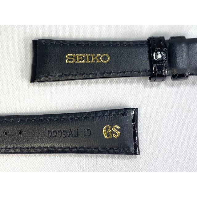 グランドセイコー 純正バックル レザーベルト付ラグ幅19mm尾錠幅16mm Grand Seiko DD99AW SEIKO グランドセイコー 19mm 純正革ベルト