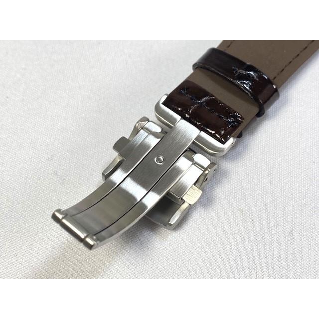 BRIGHTZ DFX6AW SEIKO ブライツ 22mm 純正革ベルト クロコダイル BRIGHTZ DFX6AW SEIKO ブライツ 22mm 純正革ベルト クロコダイル