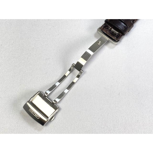 BRIGHTZ DFX6AW SEIKO ブライツ 22mm 純正革ベルト クロコダイル BRIGHTZ DFX6AW SEIKO ブライツ 22mm 純正革ベルト クロコダイル