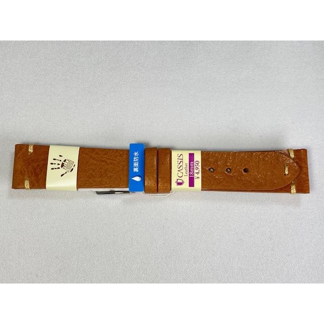 CASSIS（カシス） GRENOBLE グルノーブル 18mm 革ベルト カーフ タン