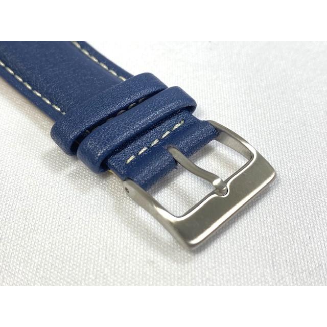 WIRED KP289X SEIKO 20mm 純正革ベルト カーフ ブルー AGAW713