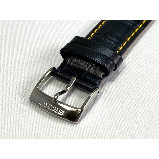 SEIKO L01K013J0 20mm 純正革ベルト カーフ型押し ブラック SEIKO L01K013J0 20mm 純正革ベルト カーフ型押し ブラック