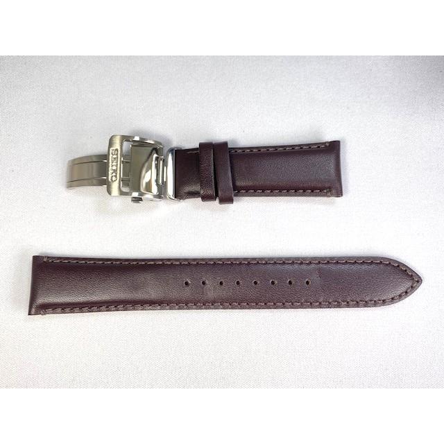 SEIKO L0CA012J0 20mm 純正革ベルト カーフ ブラウン SARG012
