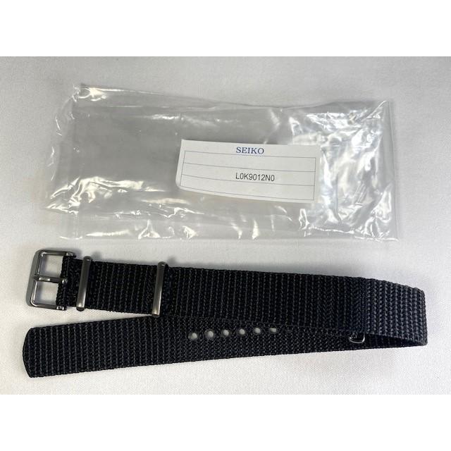 SEIKO ブラック アナログ時計 ナイロンバンド SEIKO（セイコー） L0K9012N0 SEIKO SUSデザイン 復刻モデル 18mm