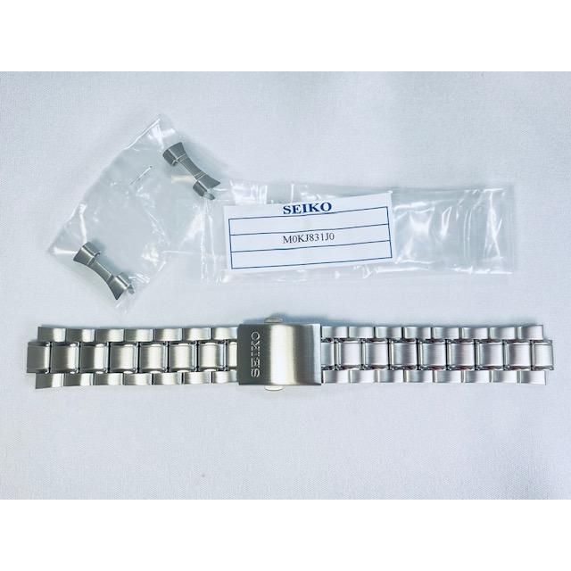 新品未使用　セイコー　ステンレスベルト　約20mm SEIKO 部品 SEIKO セイコー 純正 ステンレス ベルト 海外モデル ダイバーズ