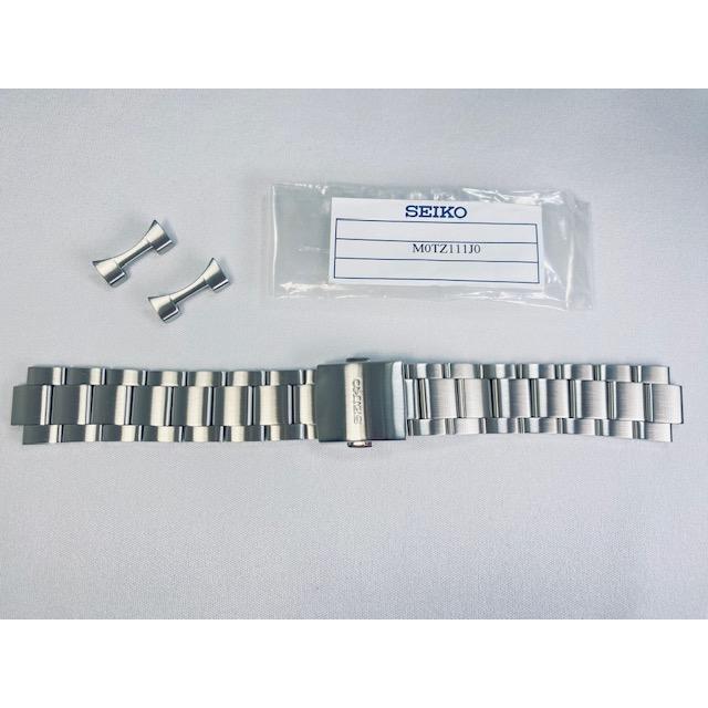 SEIKO⚡美品⚡純正ステンレスベルト⚡ラグ幅20㎜弓カン形 SEIKO（セイコー） M0TZ111J0 SEIKO 20mm 純正ステンレスブレス