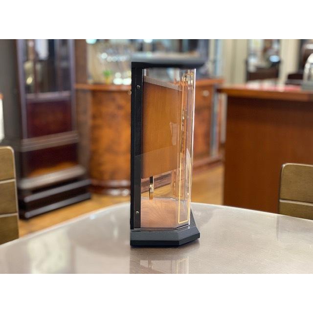 NO-P1108 日新時計工業株式会社 マスタークオーツ 高級水晶置時計