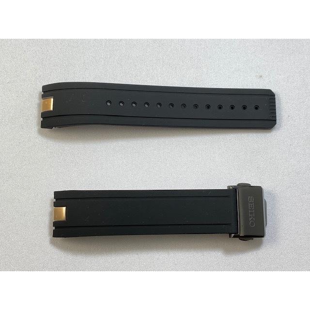 未使用 SEIKO純正ラバーベルト21mm バックル付き （R022112M0） ASTRON R022111M0 SEIKO アストロン 21mm 純正シリコンバンドバックル