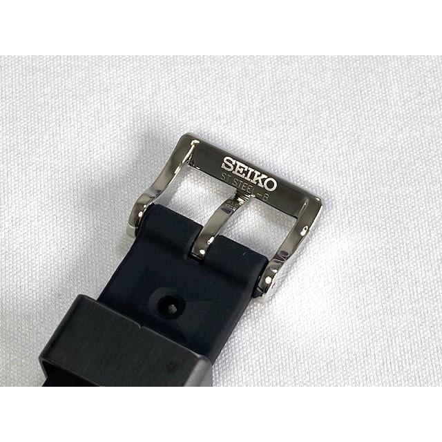 SEIKO プロスペックス 19mm 純正シリコンラバーバンド ブラック PROSPEX R02B021J9 SEIKO プロスペックス 19mm 純正シリコン