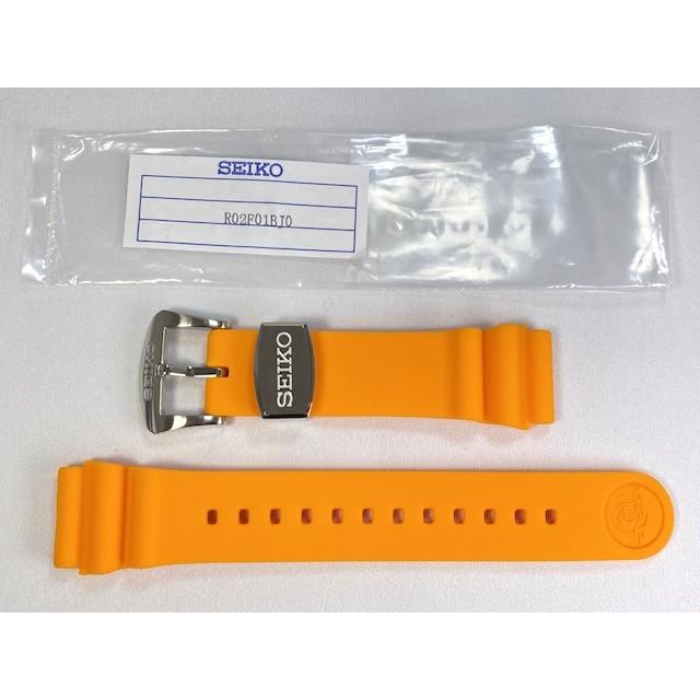 PROSPEX R02F01BJ0 SEIKO プロスペックス 22mm 純正シリコンバンド
