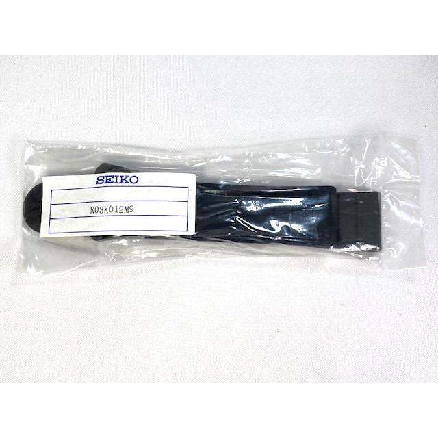 純正 SEIKO プロスペックス シリコンラバーバンド 19mm ブラック PROSPEX R03C012J9 SEIKO プロスペックス 19mm 純正シリコン