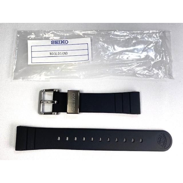 SEIKO 純正シリコンベルト20mm プロスペックス SBDC101等向け PROSPEX R03L013J0 SEIKO プロスペックス 20mm 純正シリコン