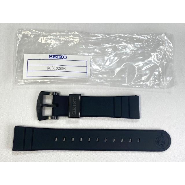 PROSPEX R03L026M9 SEIKO プロスペックス 20mm 純正シリコン PROSPEX R03L026M9 SEIKO プロスペックス 20mm 純正シリコン