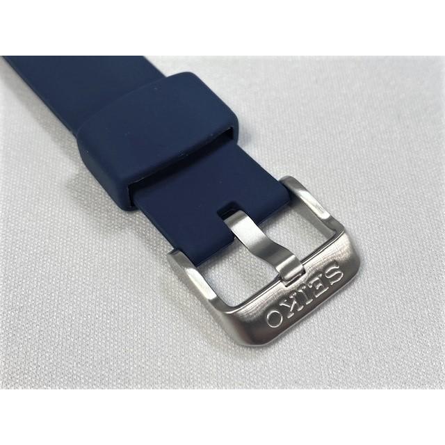 SEIKO R03V012J0 18mm 純正シリコンバンド ネイビー SRPG75K1 SEIKO R03V012J0 18mm 純正シリコンバンド ネイビー SRPG75K1