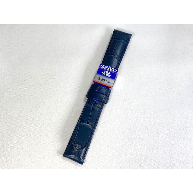 SEIKO（セイコー） RS01C18NY SEIKO 18mm 純正革ベルト カーフワニ型