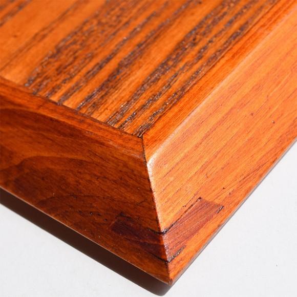 木製トレー 45cm*36.3cm*2.8cm トレイ/天然木/お茶/長角膳
