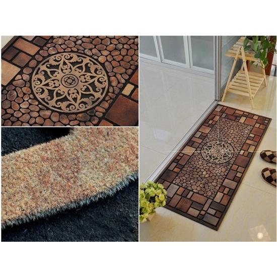 玄関マット おしゃれ 屋外 エントランスマット泥落とし 期間限定 120cm