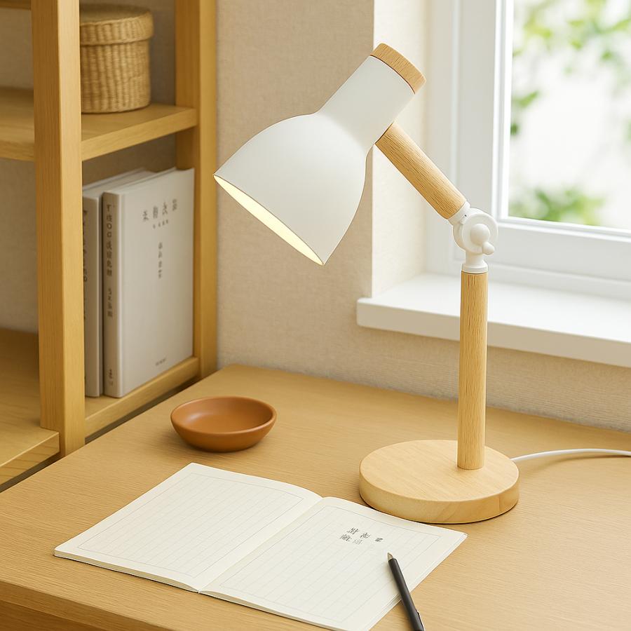LEDスタンドライト デスクスタンド スタンド照明 アームライト 金属