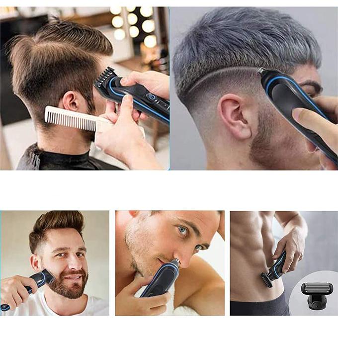 電動バリカン ヘアカッター 髪切りセット 5in1多機能 USB充電