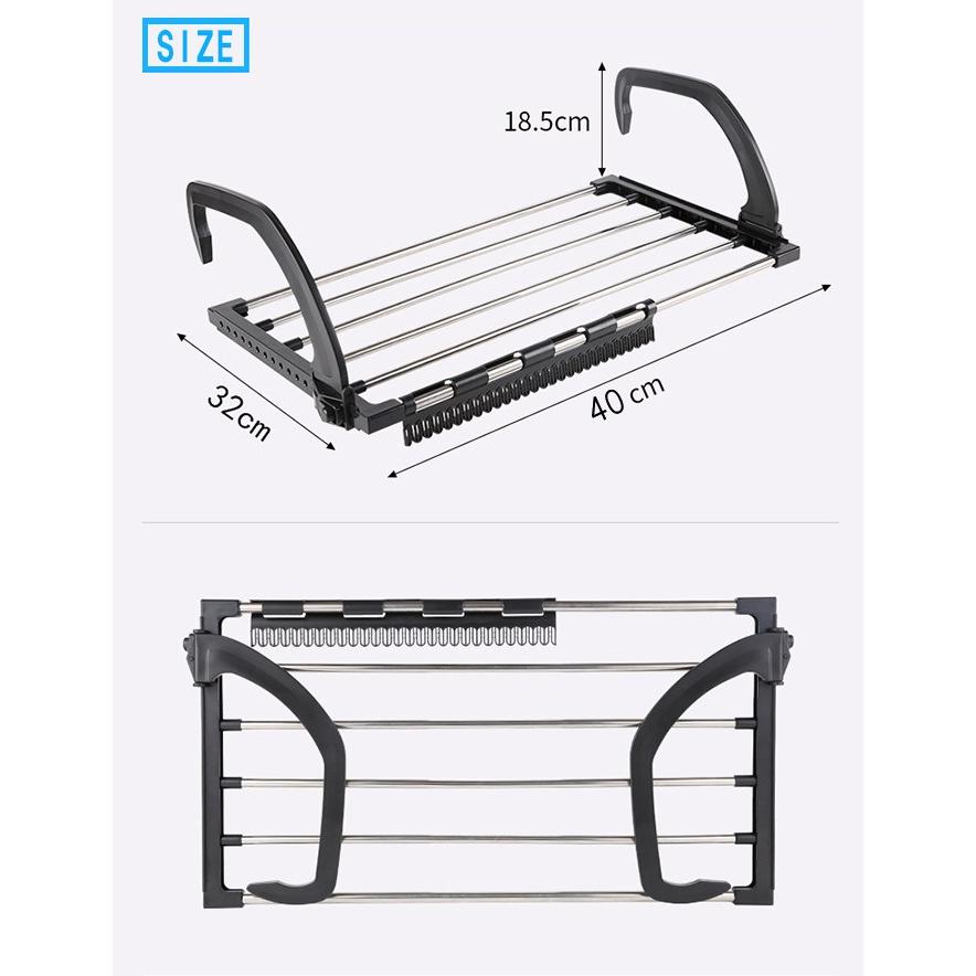 ベランダ用物干し ホッセル 洗濯ハンガー 洗濯物干し 金属製 靴 バスタオルハンガー 下着 隠す 物干しハンガー 40cm 32cm 沖縄 離島配送不可 Syj007 高山商店 通販 Yahoo ショッピング