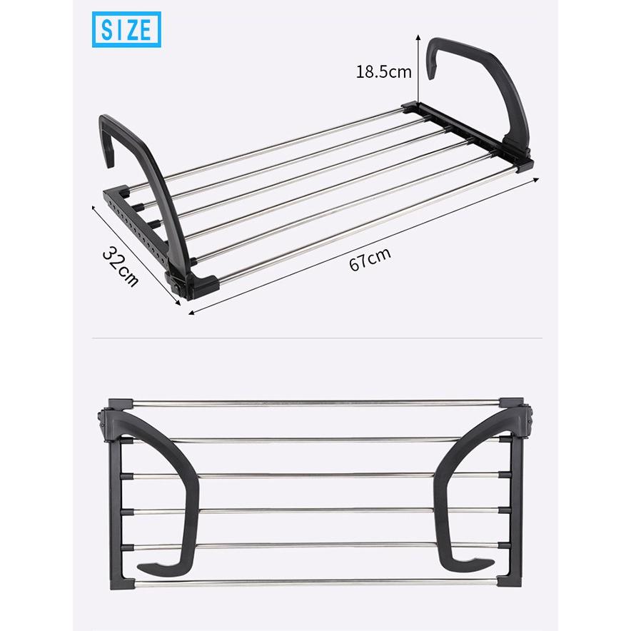 ベランダ用物干し ホッセル 洗濯ハンガー 洗濯物干し 金属製 靴 バスタオルハンガー 下着 隠す 物干しハンガー 67cm 32cm 沖縄 離島配送不可 Syj008 高山商店 通販 Yahoo ショッピング